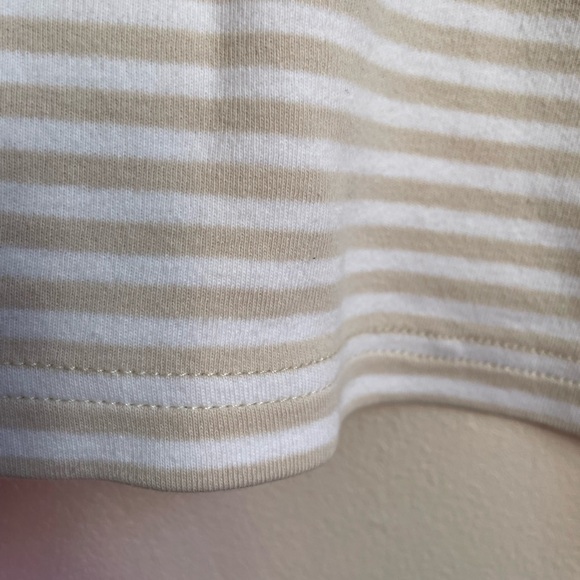 Coral Bay striped top with embroidered palm tree - Picture 4 of 7